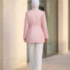 pink blazer
