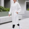 white trench
