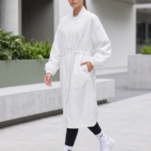 white trench