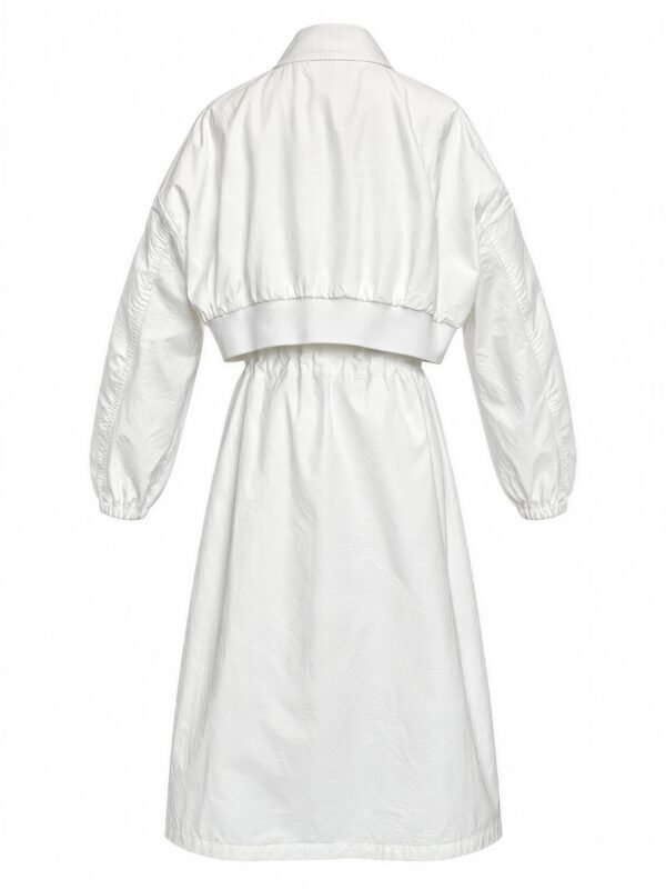 white trench